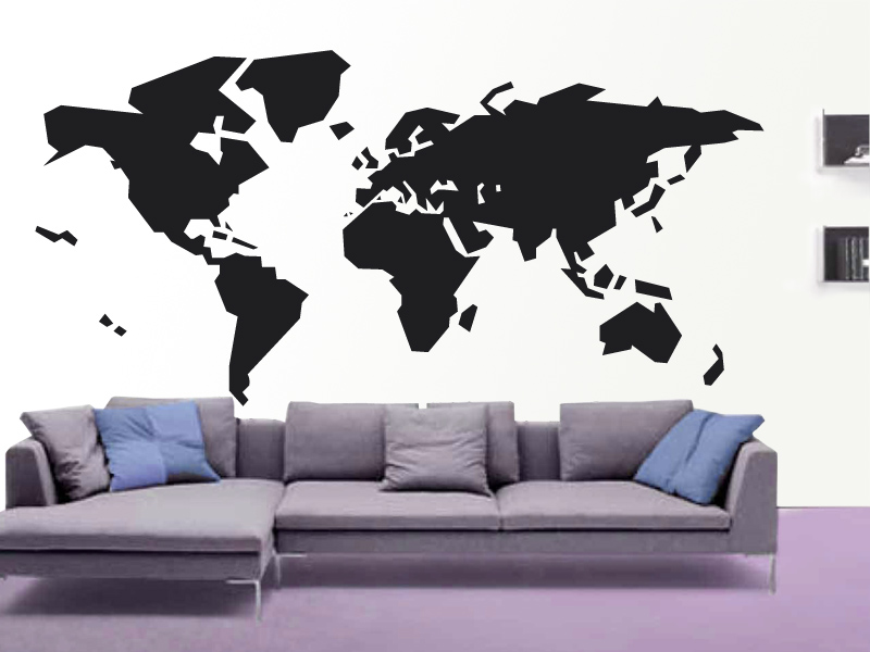 MAPA MUNDI POLIGONAL